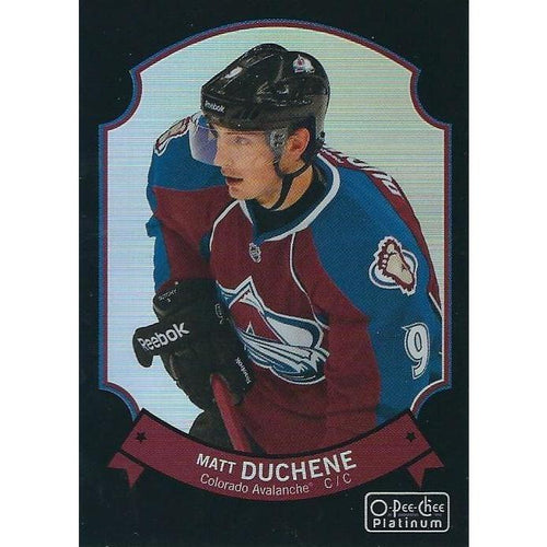 2014-15 OPC O-Pee-Chee Platinum Matt Duchene Black Rainbow /100 #22 COL