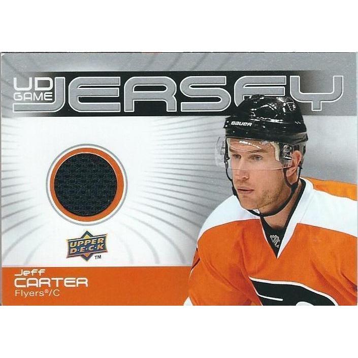 2010-11 Upper Deck Jeff Carter Game Jersey BB PHI