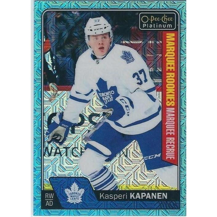 2016-17 OPC O-Pee-Chee Platinum Kasperi Kapanen Ice Blue Traxx Rookie Parallel #187 TOR