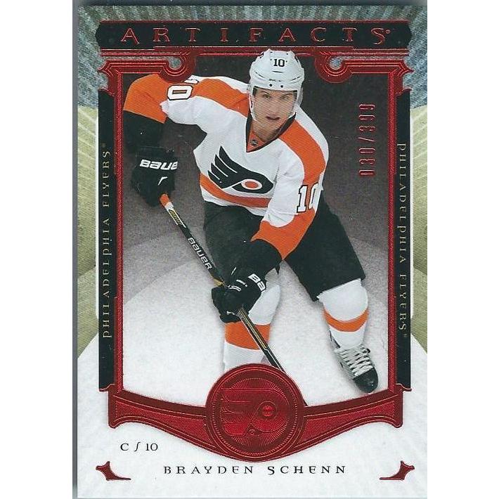 2015-16 Upper Deck Artifacts Brayden Schenn Ruby Red Parallel /399 PHI