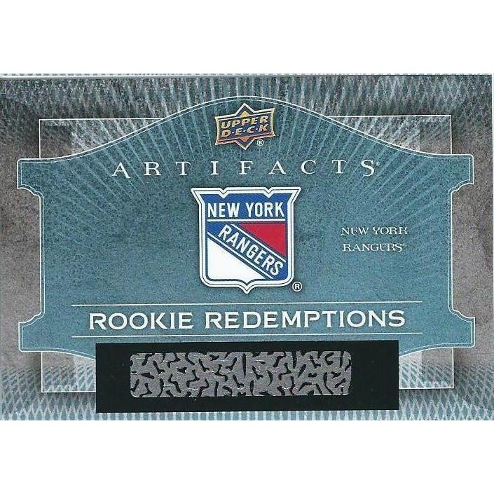 2015-16 Upper Deck Artifacts Oscar Lindberg Rookie Redemption /899 NYR