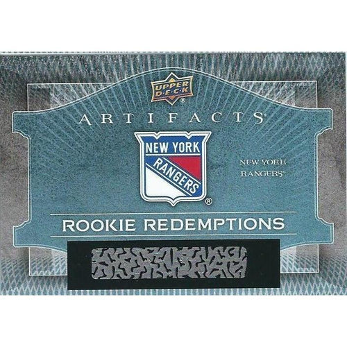 2015-16 Upper Deck Artifacts Oscar Lindberg Rookie Redemption /899 NYR