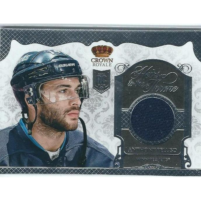 2013-14 Panini Crown Royale Anthony Peluso Heirs to the Throne Rookie Jersey BB WPG