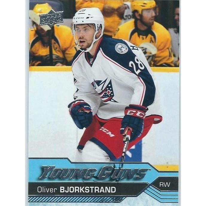2016-17 Upper Deck Oliver Bjorkstrand Young Guns Rookie #243 CLB