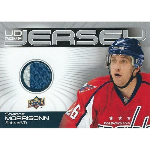 2010-11 Upper Deck Shane Morrisonn Game Jersey BB WSH