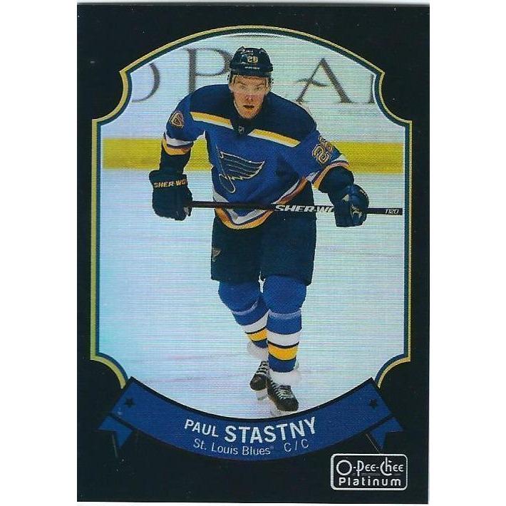 2014-15 OPC O-Pee-Chee Platinum Paul Stastny Black Rainbow /100 #36 STL