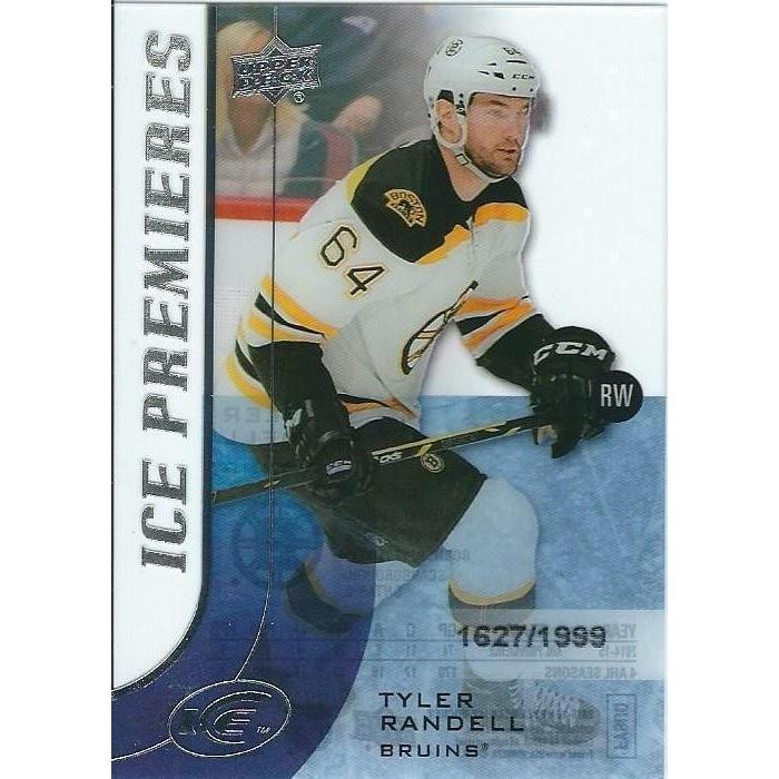 2015-16 Upper Deck Ice Tyler Randell Ice Premieres Rookie /1999 #108 BOS