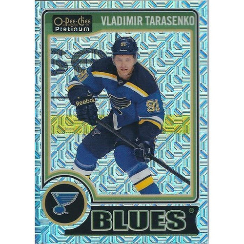 2014-15 OPC O-Pee-Chee Platinum Vladimir Tarasenko Traxx #140 STL