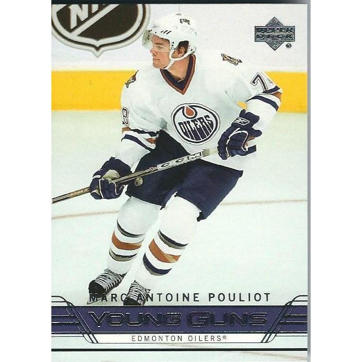 2006-07 Upper Deck Marc-Antoine Pouliot Young Guns Rookie #212 EDM