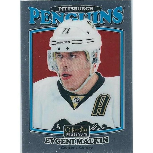 2016-17 OPC O-Pee-Chee Platinum Evgeni Malkin Retro #R-64 PIT