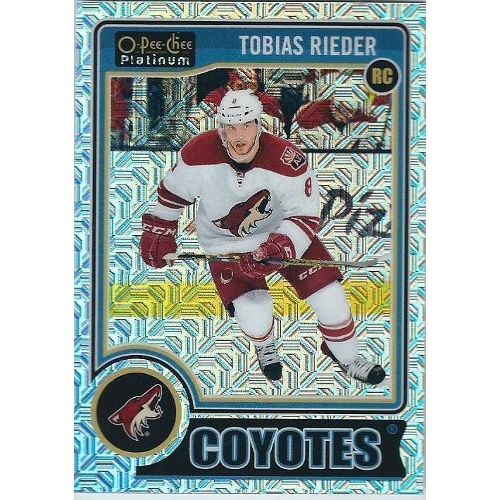 2014-15 OPC O-Pee-Chee Platinum Tobias Rieder Traxx Rookie #182 ARI