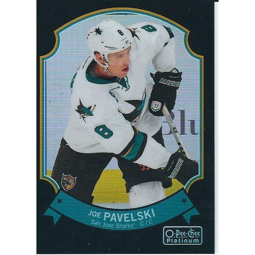 2014-15 OPC O-Pee-Chee Platinum Joe Pavelski Black Rainbow /100 #11 SJS