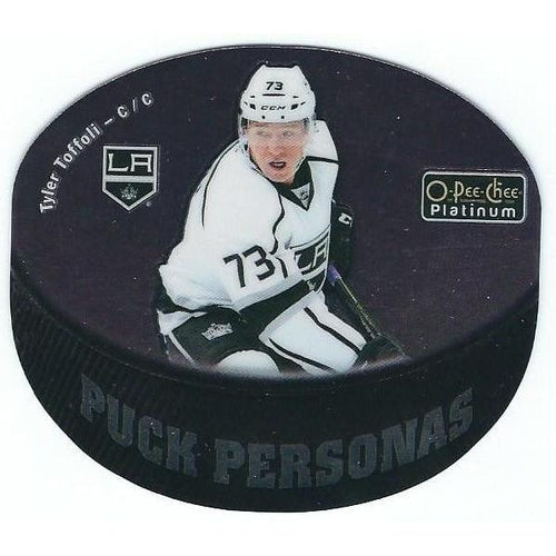 2016-17 OPC O-Pee-Chee Platinum Tyler Toffoli Puck Personas LAK