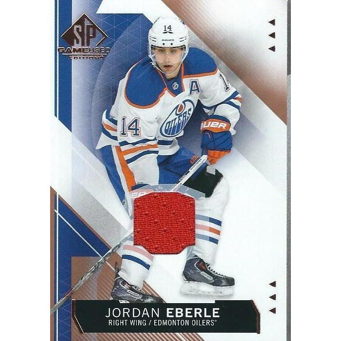 2015-16 SPGU SP Game Used Jordan Eberle Jersey BB EDM