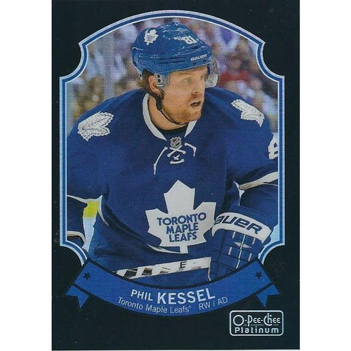 2014-15 OPC O-Pee-Chee Platinum Phil Kessel Black Rainbow /100 #25 TOR
