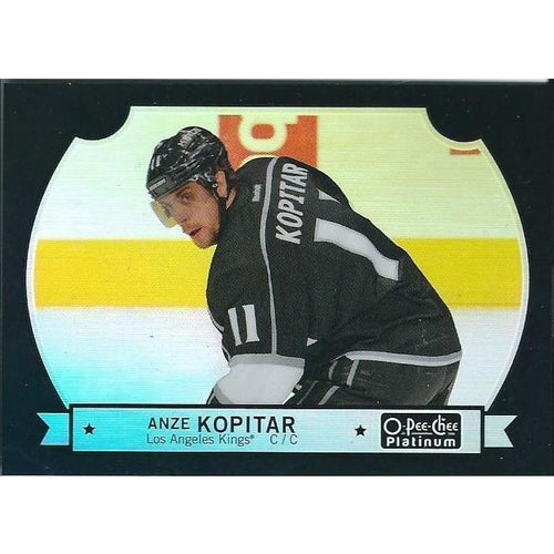 2014-15 OPC O-Pee-Chee Platinum Anze Kopitar Black Rainbow /100 #8 LAK