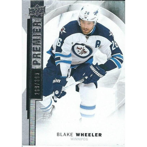 2015-16 Upper Deck Premier Blake Wheeler Base /399 #22 WPG