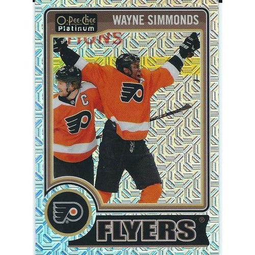2014-15 OPC O-Pee-Chee Platinum Wayne Simmonds Traxx #139 PHI