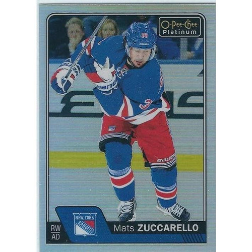 2016-17 OPC O-Pee-Chee Platinum Mika Zibanejad Rainbow #4 NYR
