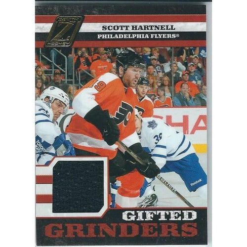 2010-11 Panini Zenith Scott Hartnell Gifted Grinders Jersey /299 BB PHI