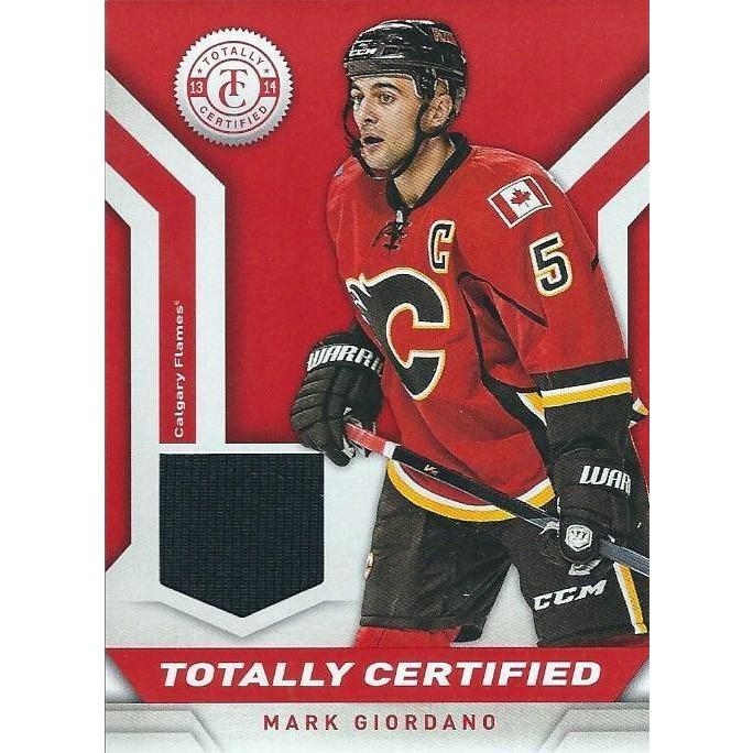 2013-14 Panini Totally Certified Mark Giordano Jersey BB CGY