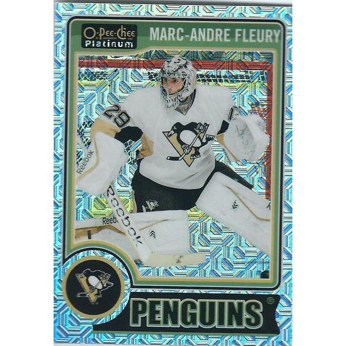 2014-15 OPC O-Pee-Chee Platinum Marc-Andre Fleury Traxx #133 PIT