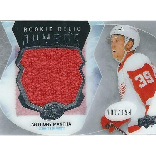 2016-17 Upper Deck Ice Anthony Mantha Rookie Relic Jumbos Jersey /199 DET
