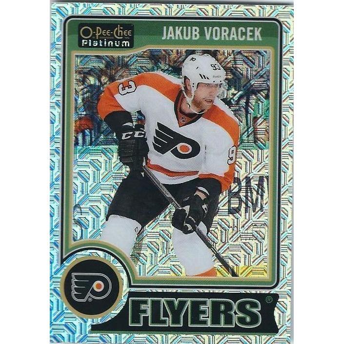 2014-15 OPC O-Pee-Chee Platinum Jakub Voracek Traxx #117 PHI