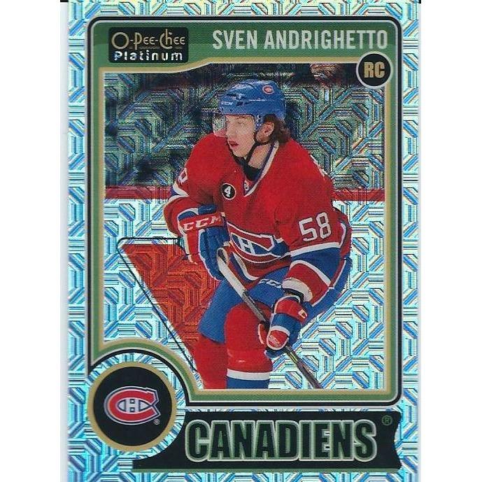 2014-15 OPC O-Pee-Chee Platinum Sven Andrighetto Traxx Rookie #154 MTL