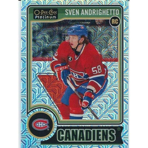 2014-15 OPC O-Pee-Chee Platinum Sven Andrighetto Traxx Rookie #154 MTL