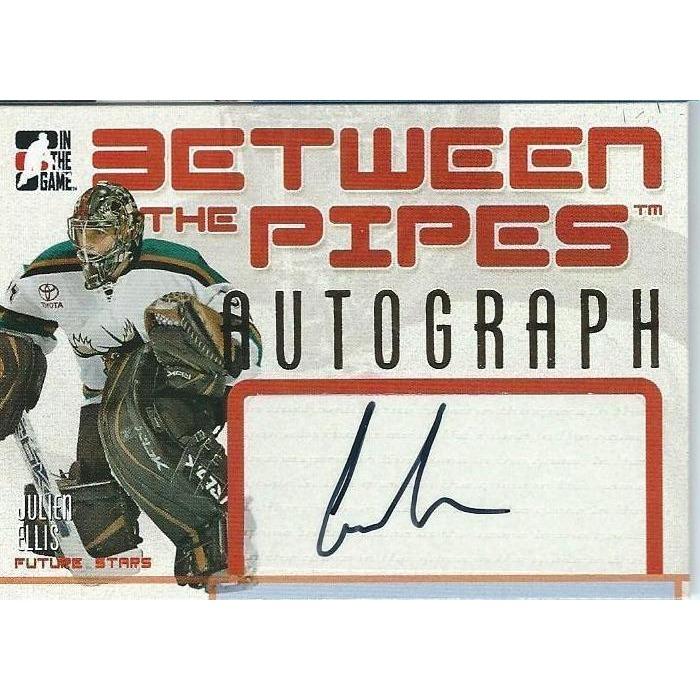 2006-07 ITG Between The Pipes Julien Ellis Autograph BB