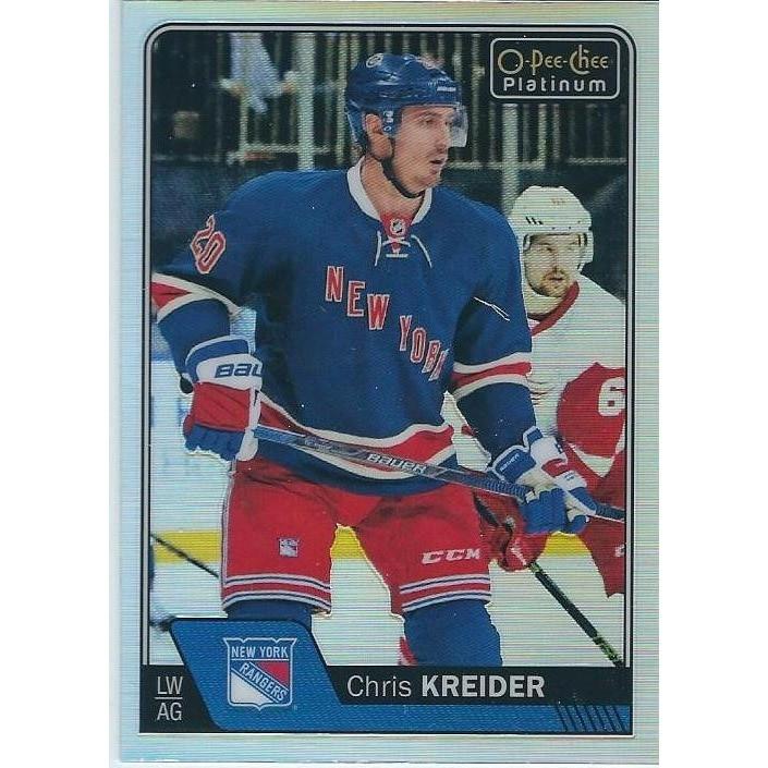 2016-17 OPC O-Pee-Chee Platinum Chris Kreider Rainbow #13 NYR