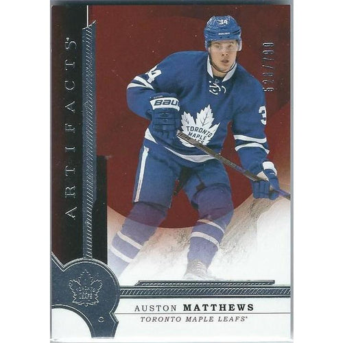 2016-17 Upper Deck Artifacts Auston Matthews Rookie Redemption /799 #RED207 TOR