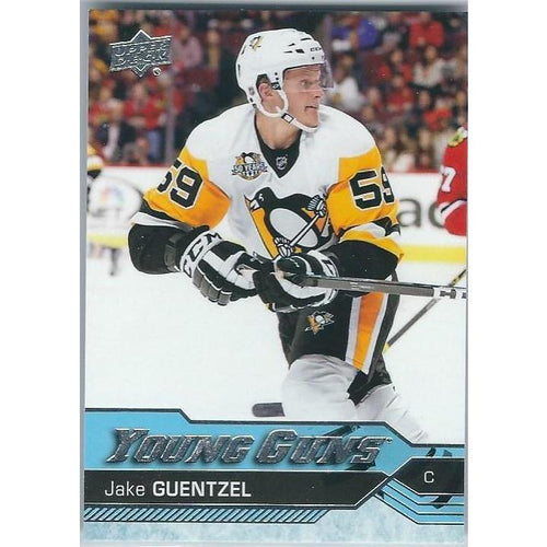 2016-17 Upper Deck Jake Guentzel Young Guns Rookie #525 PIT