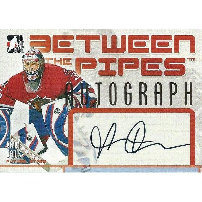 2006-07 ITG Between The Pipes Yann Danis Autograph BB MTL