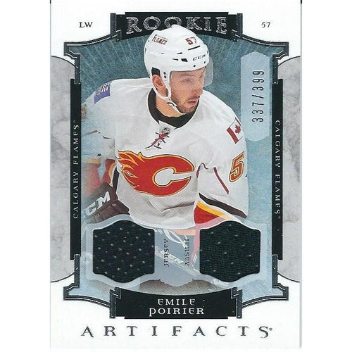 2015-16 Artifacts Emile Poirier Rookie Jerseys /399 BB CGY