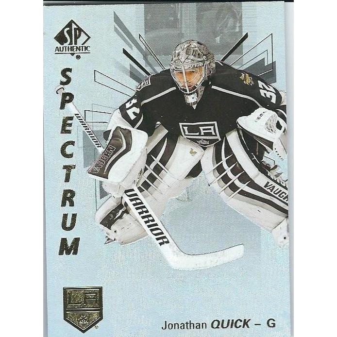 2016-17 SP Authentic Jonathan Quick Spectrum Bounty #S-13 LAK