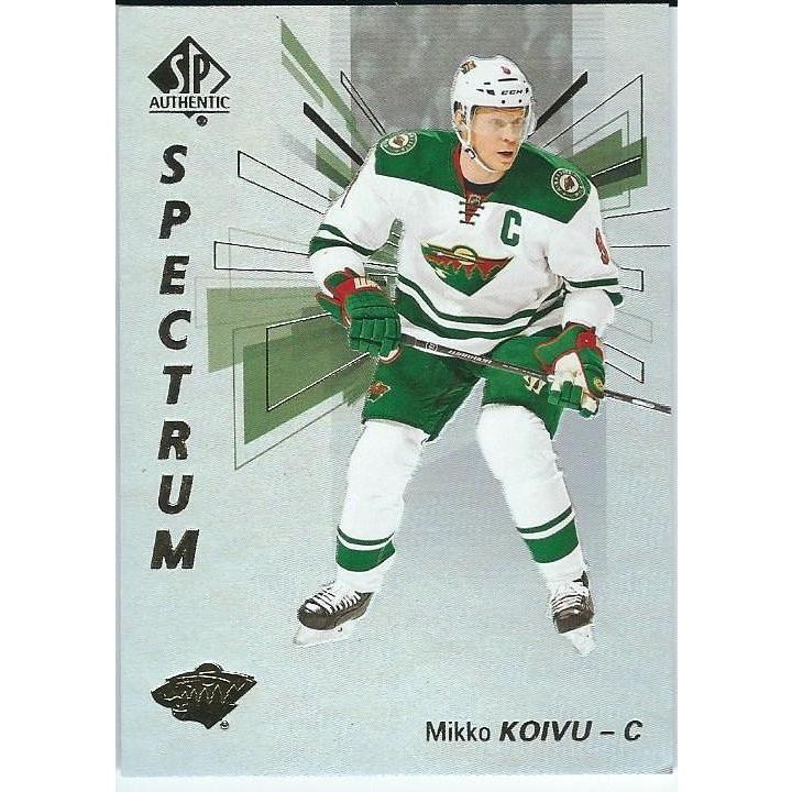 2016-17 SP Authentic Mikko Koivu Spectrum Bounty #S-27 MIN