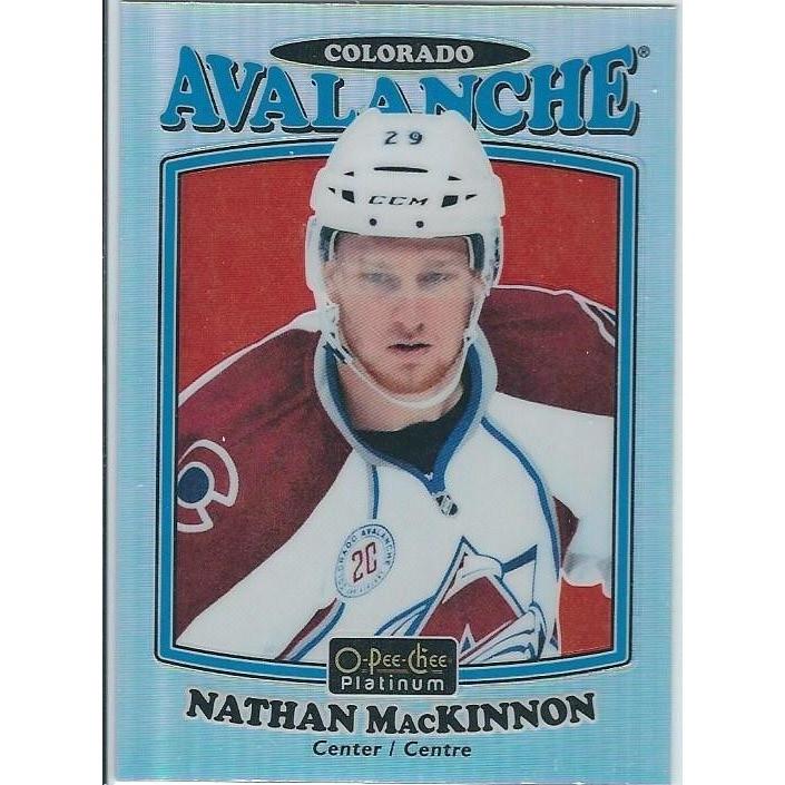 2016-17 OPC O-Pee-Chee Platinum Nathan Mackinnon Retro Rainbow #R-17 COL