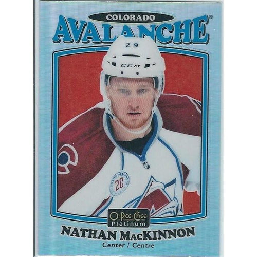 2016-17 OPC O-Pee-Chee Platinum Nathan Mackinnon Retro Rainbow #R-17 COL