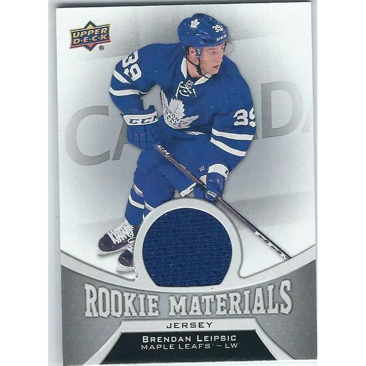 2016-17 Upper Deck Brendan Leipsic Rookie Materials Jersey BB TOR