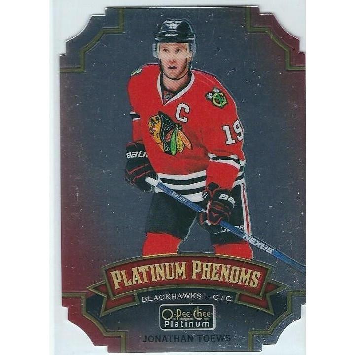 2016-17 OPC O-Pee-Chee Platinum Jonathan Toews Platinum Phenoms CHI