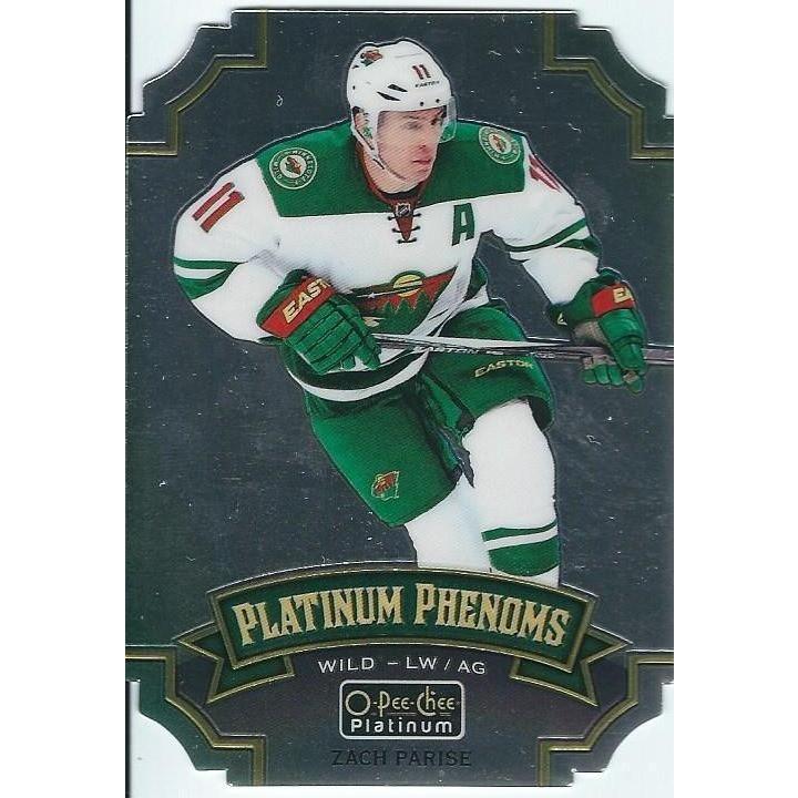 2016-17 OPC O-Pee-Chee Platinum Zach Paraise Platinum Phenoms MIN