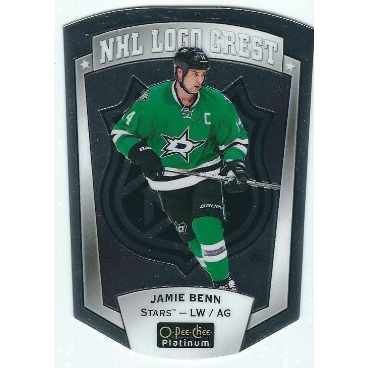 2016-17 OPC O-Pee-Chee Platinum Jamie Benn NHL Logo Crest DAL
