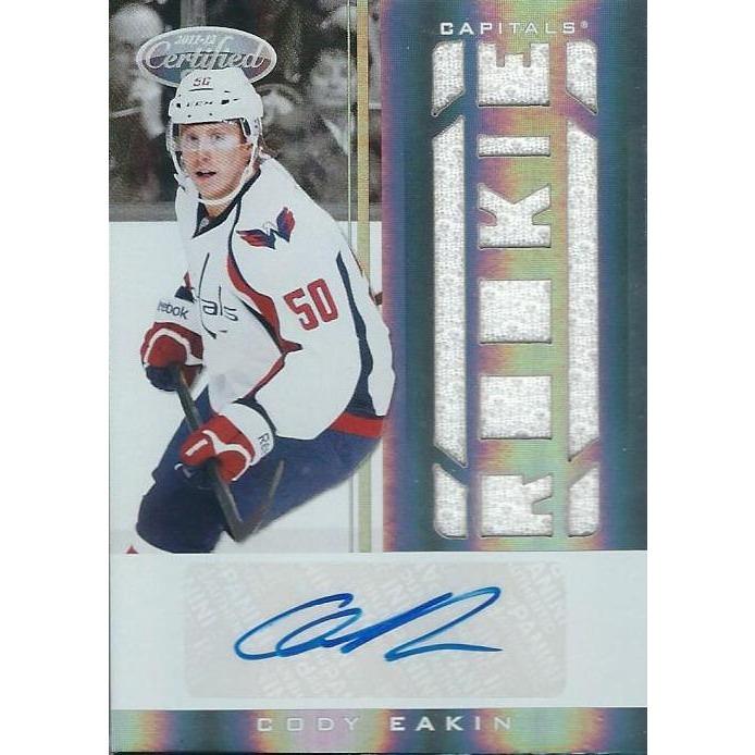 2011-12 Panini Certified Cody Eakin Rookie Jersey Autograph /299 BB WSH