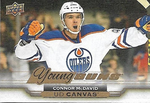 2015-16 Upper Deck Connor McDavid Young Guns Canvas Rookie #C211 EDM