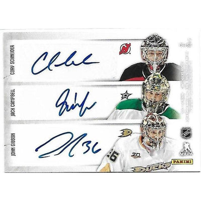 2013-14 Panini Contenders Ryan Miller Tim Thomas Jimmy Howard Cory Schneider Jack Campbell John Gibson American Goalies