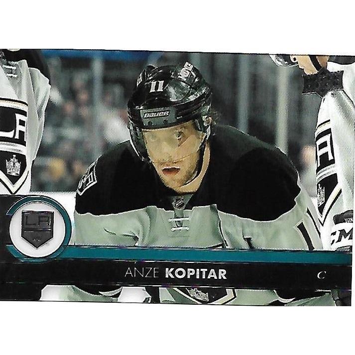 2017-18 Upper Deck Anze Kopitar Clear Cut Acetate Parallel #87 LAK