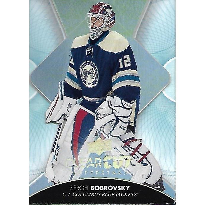 2017-18 Upper Deck Sergei Bobrovksy Clear Cut Superstars SP CLB