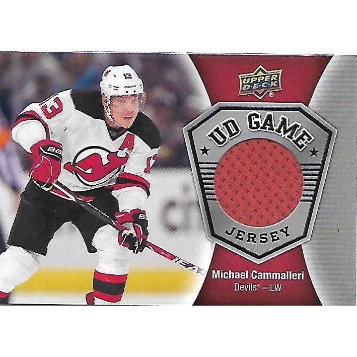 2016-17 Upper Deck Michael Cammalleri Game Jersey BB NJD